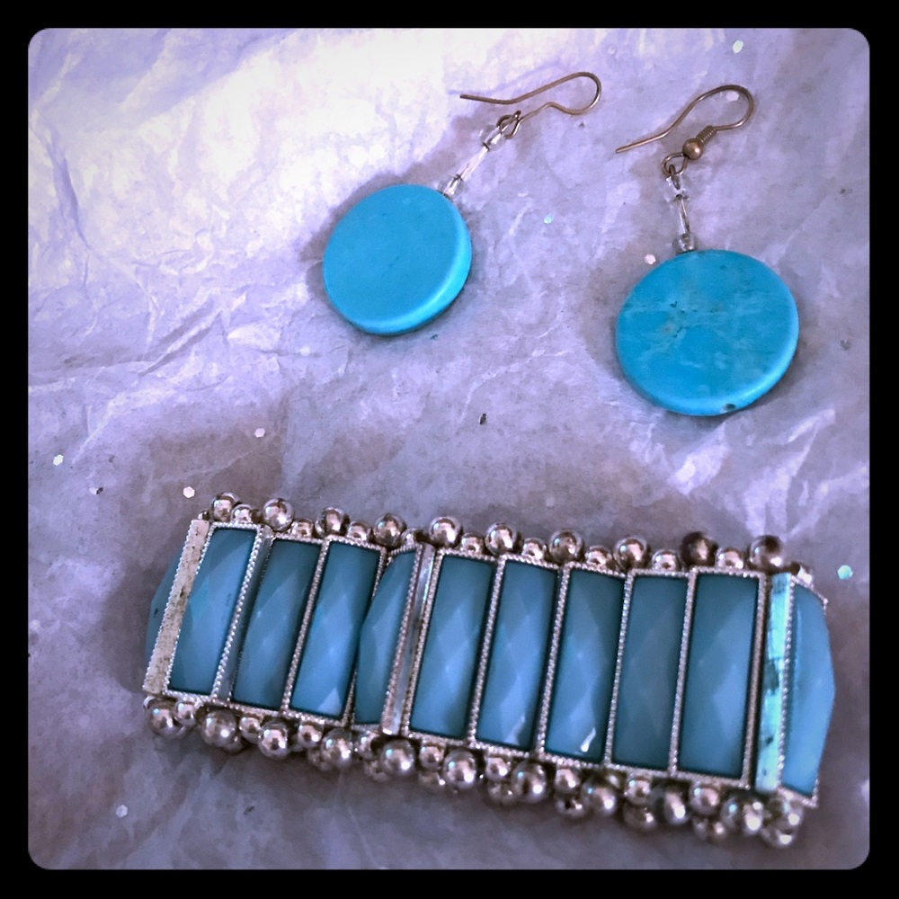 Bracelet with earrings